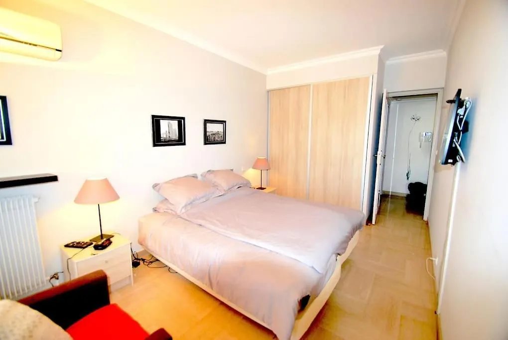 Croisette Immo Moderne 2 Chambres 2Sdb Proche Rue D'Antibes 戛纳